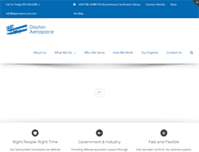 Tablet Screenshot of daytonaero.com